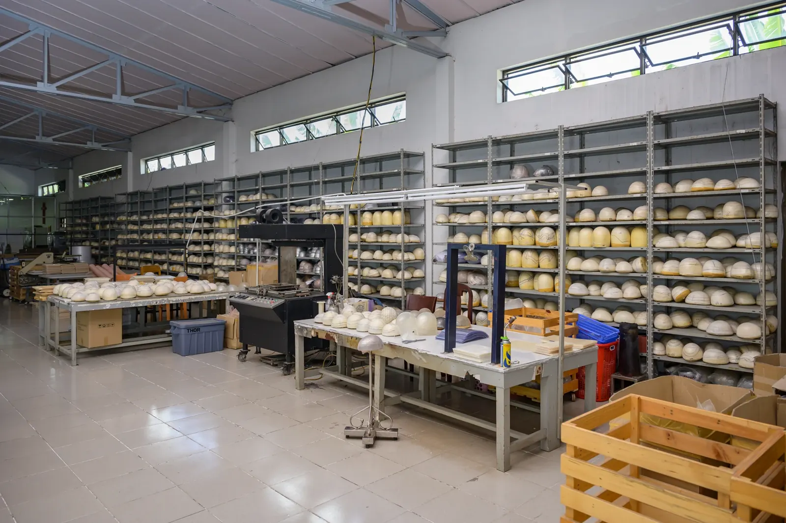 Inside the Phuc Thien Toupee manufacturing facility
