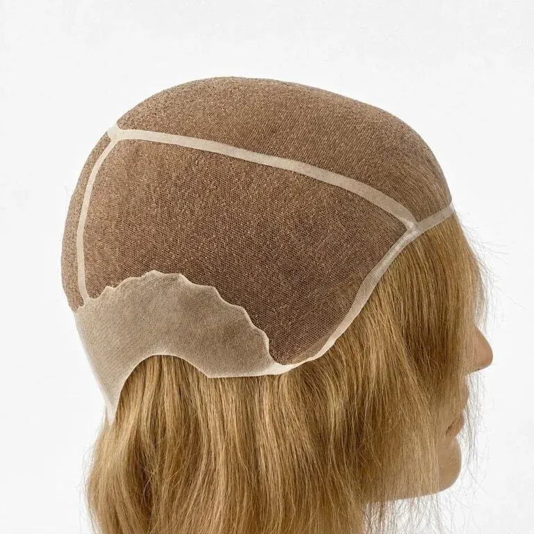 Ultra Natural Full Cap Lace Hair System 12×12″ — product photograph