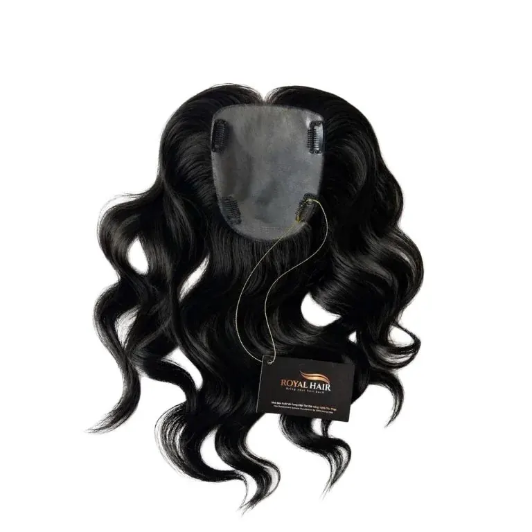 TOP16 JULIA – Poly G10-G12 Topper 4.5×6″, Ideal for Thinning Hair Lady