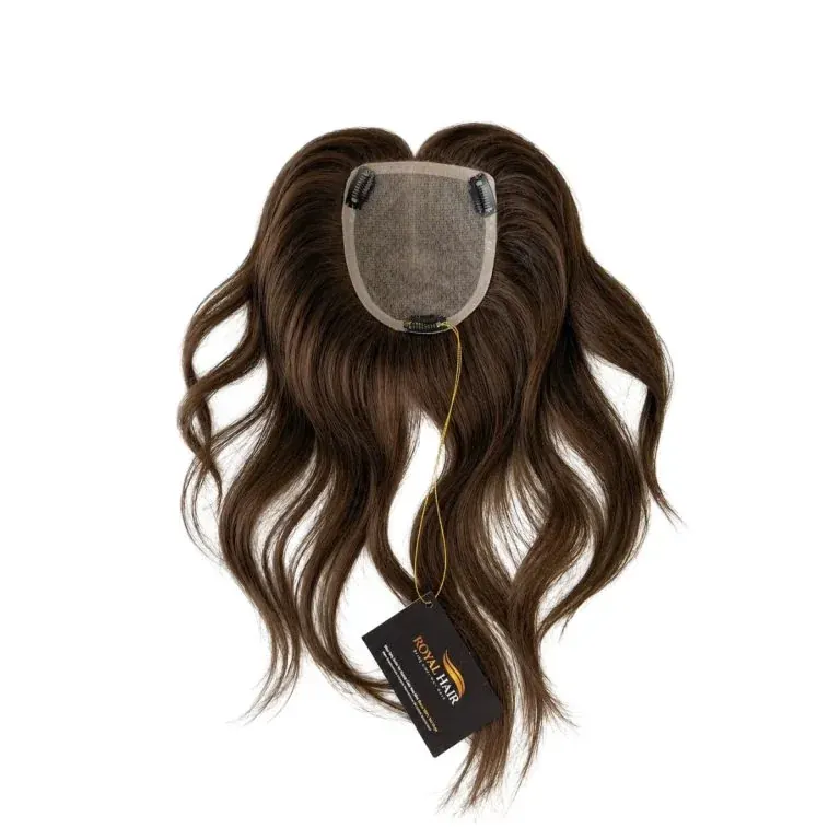 TOP16 GRACE – Full Size Silk Top Hair Topper 5×5.5″, Seamless Hair Enhancement