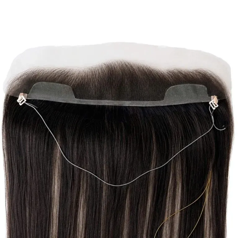 TOP18 VALERIE – Swiss Lace 2×12″ Frontal Hairline Solution for High Foreheads