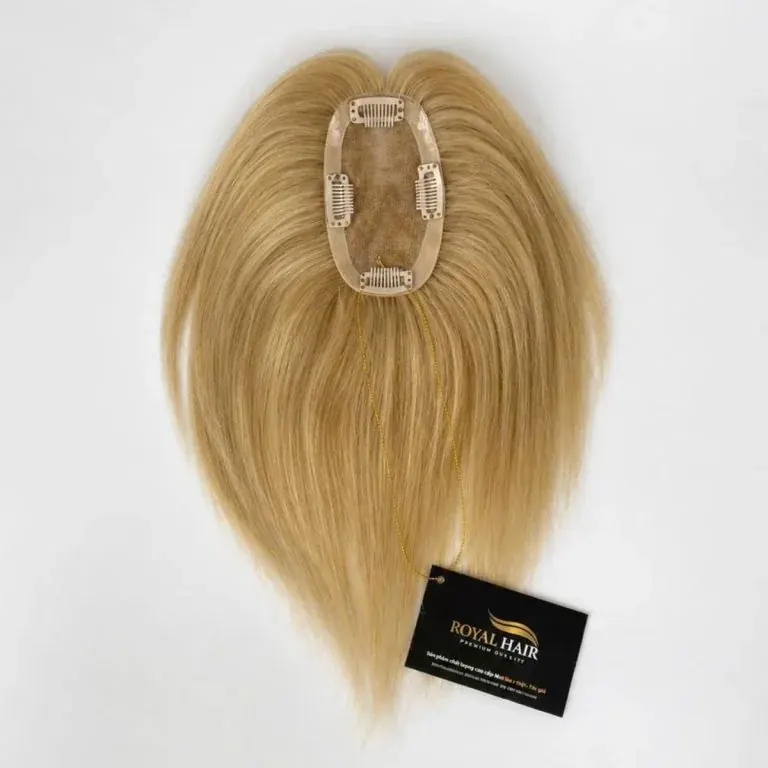 TOP19 JULIET – Mono Volume Hair Topper 3×5″, Lightweight Volume Solution for Thinning Hair, Hair Length 20-25cm