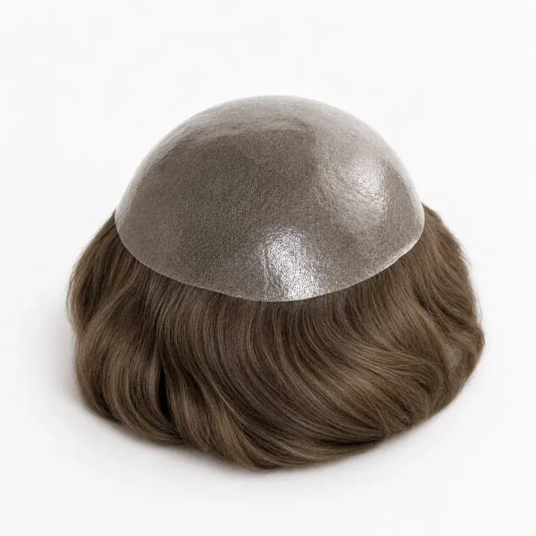D19 Ranger Schalloped 0.04mm Ultra-Thin Skin Hair System with V-Loop Hairline — product photograph