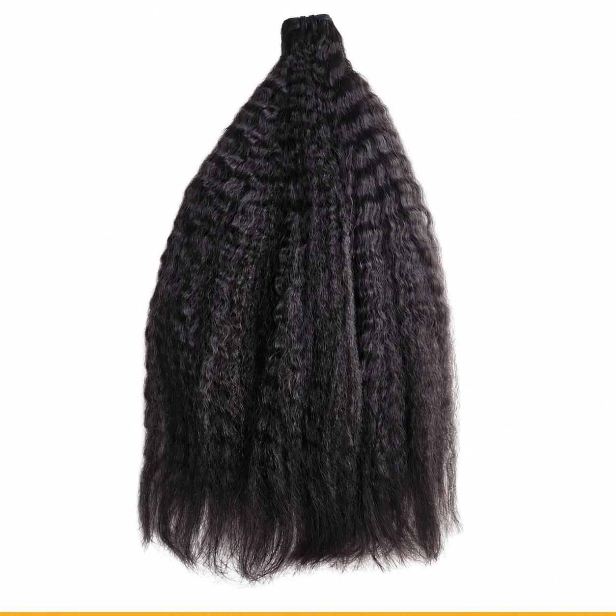Kinky Texture — Vietnamese Remy Machine Weft — product photograph