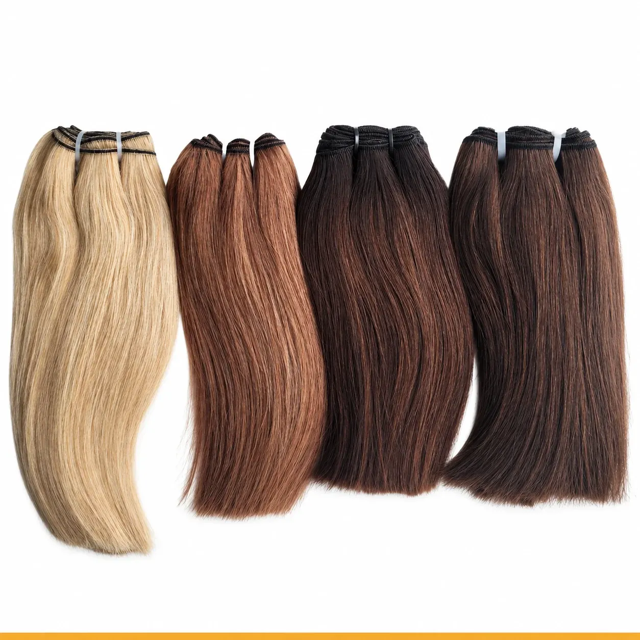 Bone Straight · Short Length — Vietnamese Remy Machine Weft